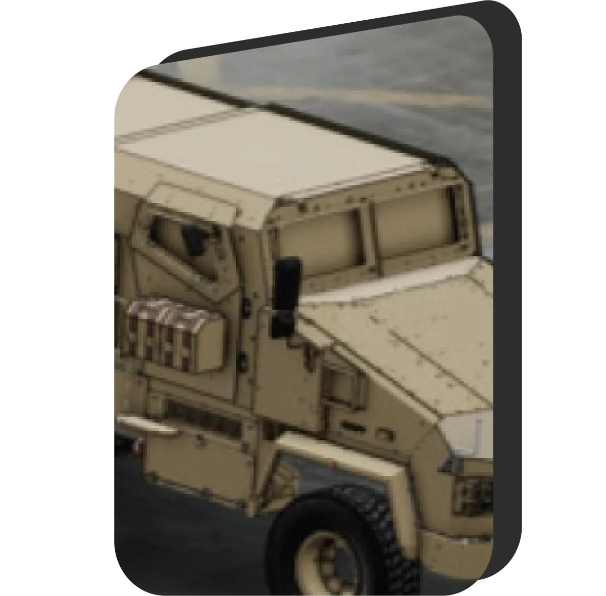 Tracked and Wheeled Vehicle Armor Addition